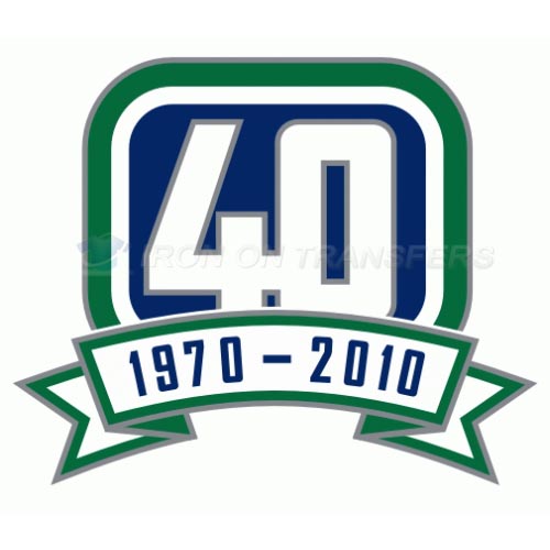 Vancouver Canucks Iron-on Stickers (Heat Transfers)NO.364